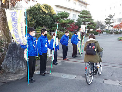 年末の交通安全県民運動【写真1】