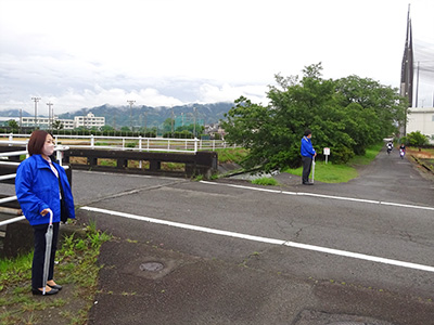 藤枝西高等学校前にて『春の全国交通安全運動』4