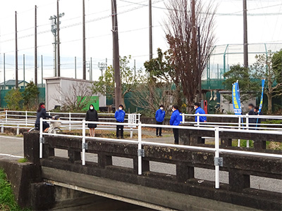 藤枝西高等学校近郊の橋