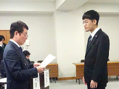 馬 智博様【写真】