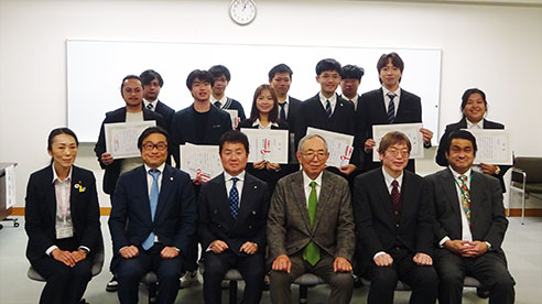 『第20回 奨学金プログラム 静岡産業大学 奨学金授与式』【バナー画像】