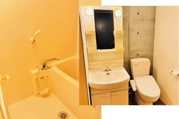 バスルーム・トイレ(シングルB)